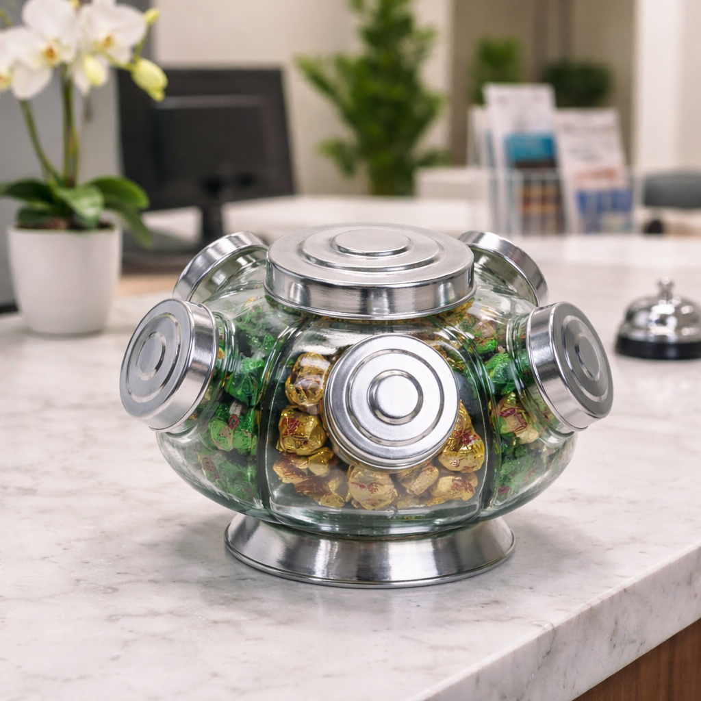 baleiro giratório pequeno alumínio polido baleiro giratório pequeno alumínio polido