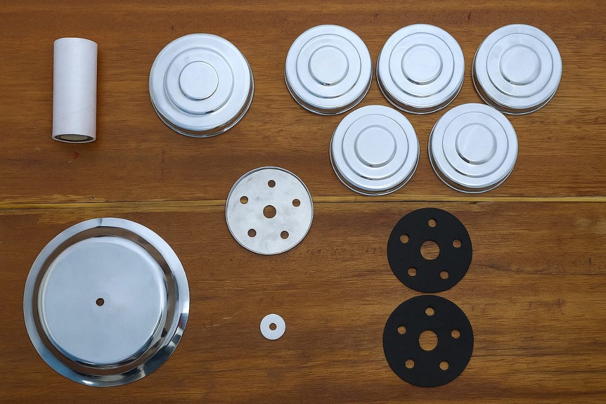 kit de restauração para baleiro médio em alumínio completo kit de restauração para baleiro médio em alumínio completo